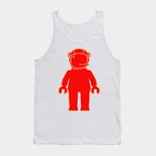 Banksy Style Astronaut Minifigure Tank Top